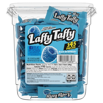 Laffy Taffy Wild Blue Raspberry Taffy, 8 x 145 x 24.65 lb Case - DOT product image 4