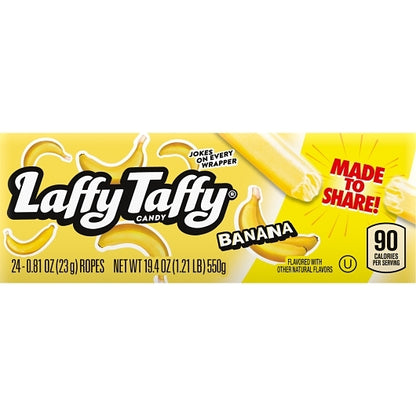 Laffy Taffy Banana Rope, 12 x 24 x 0.81 oz Case - DOT product image 2