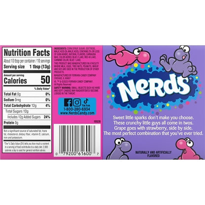 Nerds Grape Strawberry Box United States, 12 x 5 oz Case - DOT product image 7