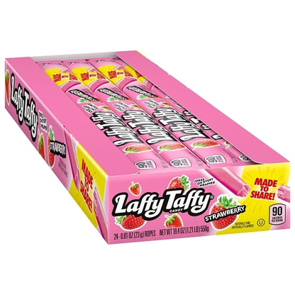 Laffy Taffy Strawberry Rope, 12 x 24 x 0.81 oz Case - DOT product image 3