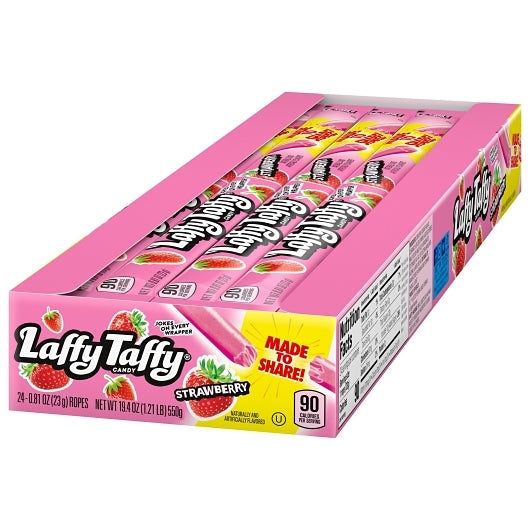 Laffy Taffy Strawberry Rope, 12 x 24 x 0.81 oz Case - DOT product image 5