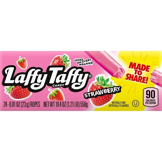 Laffy Taffy Strawberry Rope, 12 x 24 x 0.81 oz Case - DOT product image 8