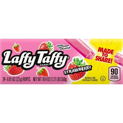 Laffy Taffy Strawberry Rope, 12 x 24 x 0.81 oz Case - DOT product image 8