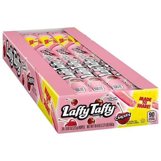 Laffy Taffy Cherry Rope, 12 x 24 x 0.81 oz Case - DOT product image 3