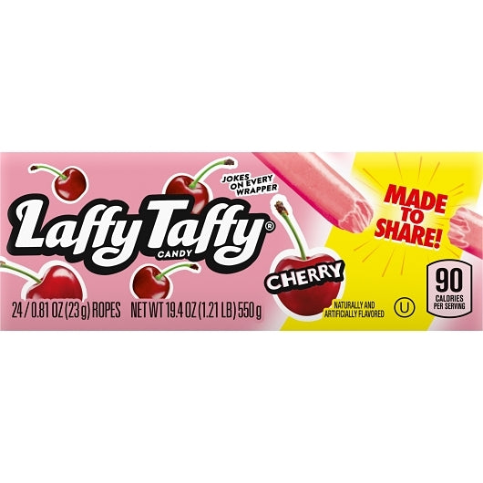 Laffy Taffy Cherry Rope, 12 x 24 x 0.81 oz Case - DOT product image 8