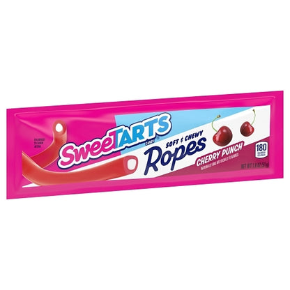 Kazoozles Cherry Punch Rope, 12 x 24 x 1.8 oz Case - Candy & Confections