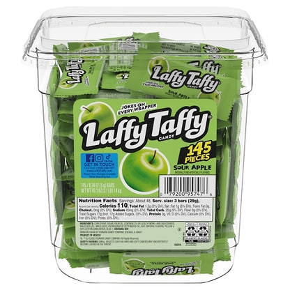 Laffy Taffy Sour Apple, 8 x 145 x 24.65 lb Case - DOT product image 2