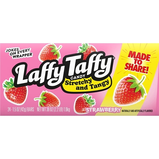 Laffy Taffy Strawberry Taffy, 12 x 24 x 1.5 oz Case - DOT product image 2