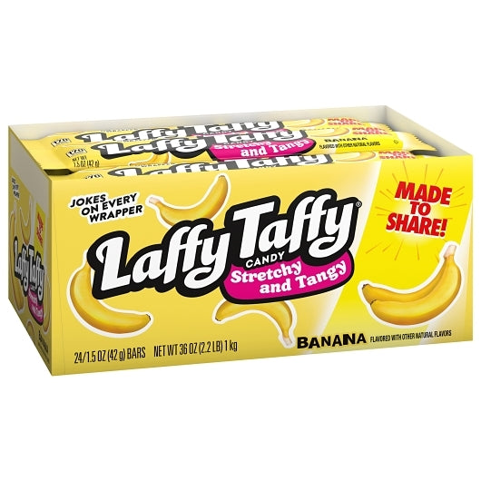 Laffy Taffy Banana United States Taffy, 12 x 24 x 1.5 oz Case - DOT product image 4