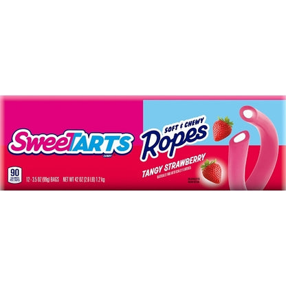 Sweetarts Strawberry Rope, 4 x 12 x 3.5 oz Case - DOT product image 2