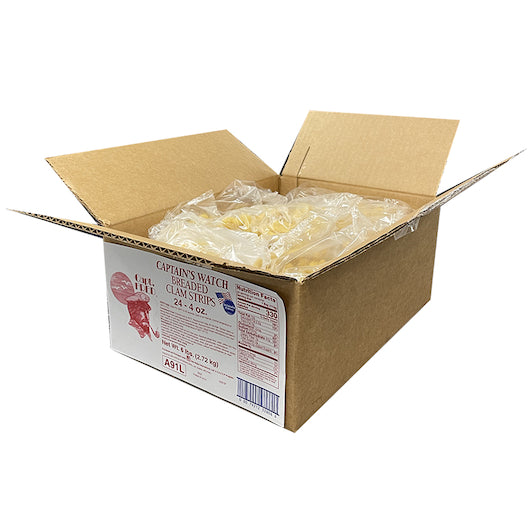 Sea Watch Frozen Classic Mix Seawatch Bread Fried Strip, 24 x 4 oz Case - DOT product image 4