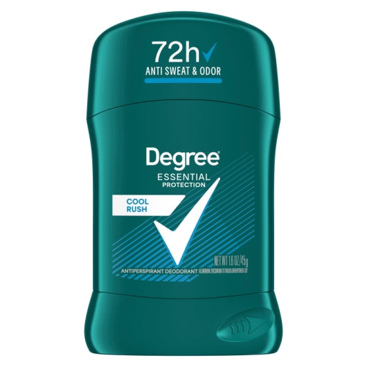 Degree Men 48 Hour Cool Rush Anti-Perspirant Deodorant Stick Trial & Travel, 2 x 6 x 1.6 fl oz Case - Front/center packaged product image
