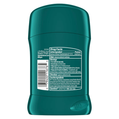 Degree Men 48 Hour Cool Rush Anti-Perspirant Deodorant Stick Trial & Travel, 2 x 6 x 1.6 fl oz Case - Alternate product angle or state