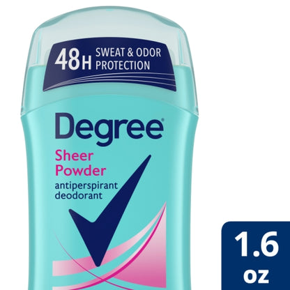 Degree Women'S 48 Hour Sheer Powder Anti-Perspirant Deodorant Invisible Solid Stick, 2 x 6 x 1.6 oz Case - DOT product image 3
