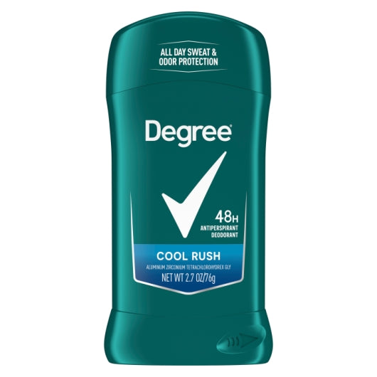 Degree 48 Hour Cool Rush Anti-Perspirant, 2 x 6 x 2.7 oz Case - Front/center packaged product image