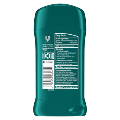 Degree 48 Hour Cool Rush Anti-Perspirant, 2 x 6 x 2.7 oz Case - Alternate product angle or state