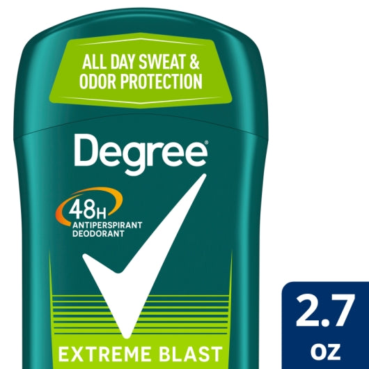 Degree 48 Hour Extreme Blast Anti-Perspirant Deodorant, 2 x 6 x 2.6 fl oz Case - Health & Personal Care