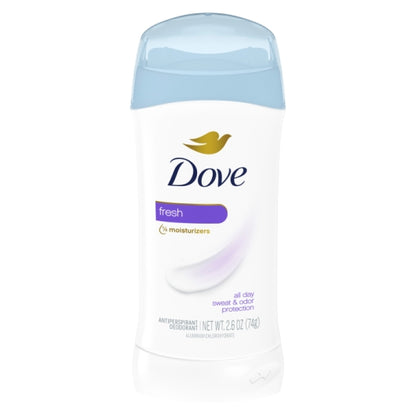Dove Women'S 48 Hour Fresh Anti-Perspirant Deodorant Stick, 2 x 6 x 2.6 fl oz Case - Front/center packaged product image
