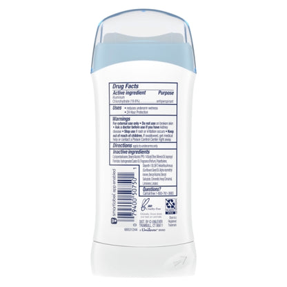 Dove Women'S 48 Hour Fresh Anti-Perspirant Deodorant Stick, 2 x 6 x 2.6 fl oz Case - Alternate product angle or state