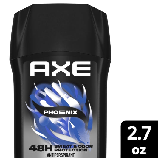 Axe Men's 48 Hour Phoenix Anti-Perspirant Deodorant Invisible Solid, 2 x 6 x 2.6 oz Case - Health & Personal Care