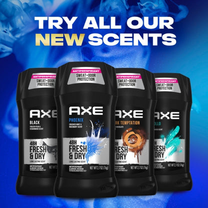 Axe Men's 48 Hour Phoenix Anti-Perspirant Deodorant Invisible Solid, 2 x 6 x 2.6 oz Case - Unclassified DOT image