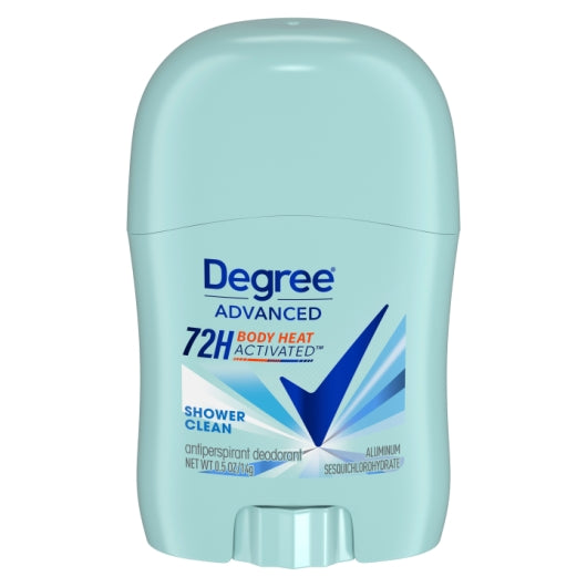 Degree Women's Advanced Body Heat Activated 72 Hour Shower Clean Anti-Perspirant Deodorant Invisible Solid, 36 x 0.5 oz