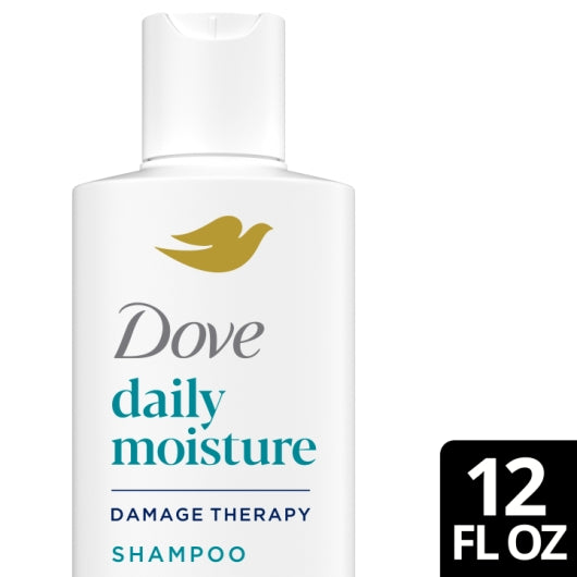 Dove Daily Moisture Therapy Shampoo, 6 x 12 fl oz Case - GS1 mobile-ready hero image
