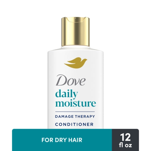 Dove Daily Moisture Therapy Conditioner, 6 x 12 fl oz Case - Nutrition facts label