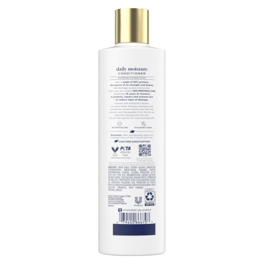Dove Daily Moisture Therapy Conditioner, 6 x 12 fl oz Case - Alternate product angle or state