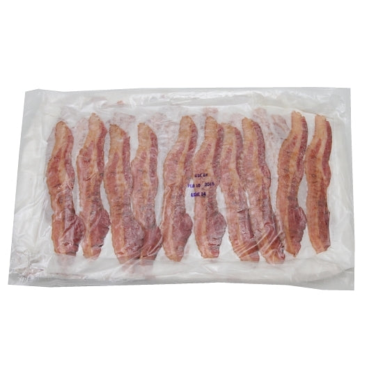 Daily's Precooked Slab Bacon, Thick, Ready-To-Serve, Layout, 300 Slices, 2 x 150 PC Case - Frozen Meat & Seafood