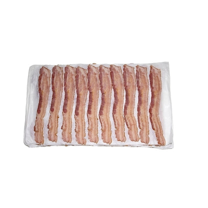 Daily's Precooked Extra Thick Ready-To-Finish Bacon, Layout, 300 Slices, 1 x 6.8 lb Case - Frozen Meat & Seafood - image