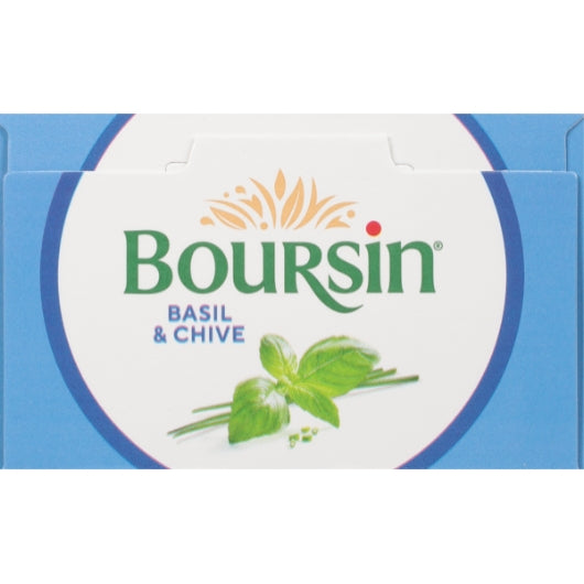 Boursin Basil & Chive Gournay Cheese, 6 x 1 ct Case - Alternate product angle or state