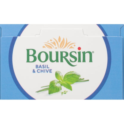 Boursin Basil & Chive Gournay Cheese, 6 x 1 ct Case - Alternate product angle or state