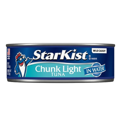 Starkist Chunk Light Tuna In Water Can, 48 x 5 oz Case - Meat, Poultry & Seafood