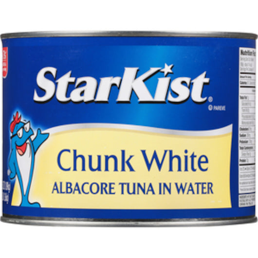 Starkist Chunk White Albacore Tuna In Water, 6 x 66.5 oz Case - Meat, Poultry & Seafood