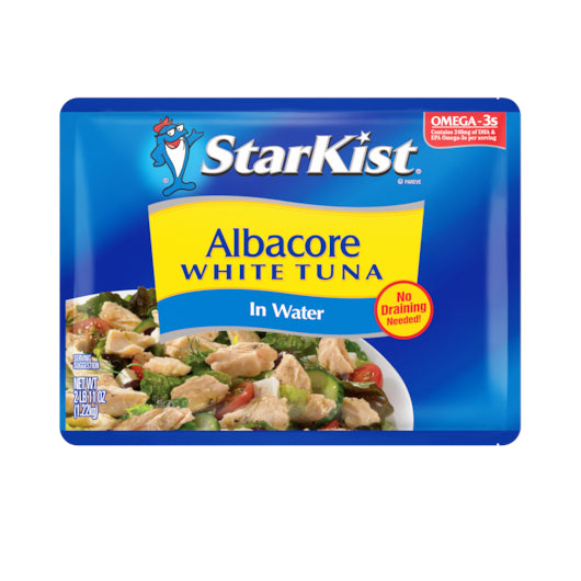 Tuna Starkist Chunk White Pouch 6 Case 43 Ounce - DOT product image 1