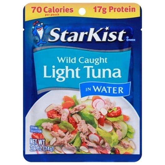 Starkist Chunk Light Tuna In Water, 24 x 2.6 oz Case - Meat, Poultry & Seafood