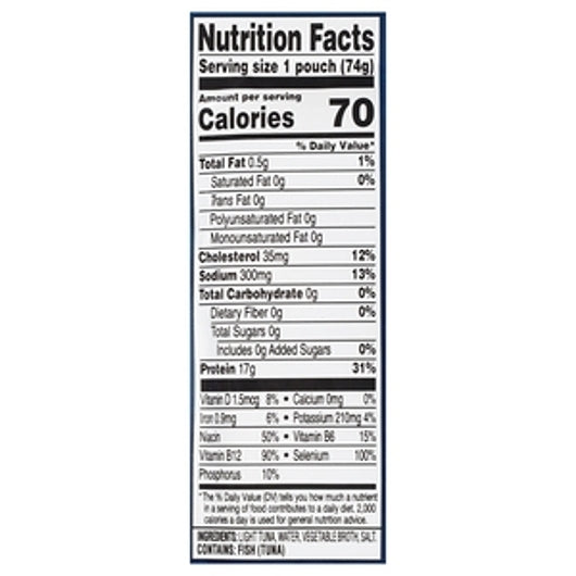 Starkist Chunk Light Tuna In Water, 24 x 2.6 oz Case - DOT product image 6