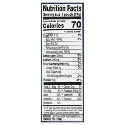 Starkist Chunk Light Tuna In Water, 24 x 2.6 oz Case - DOT product image 6