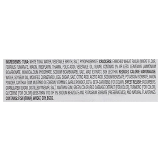 Heinz Chunk Tuna Kit Chunk White Water Lunch To Go Pouch, 12 x 4.1 oz Case - DOT product image 8