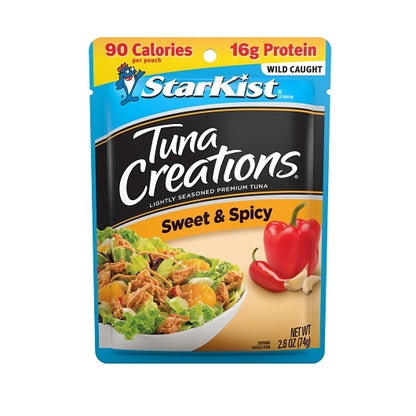 Starkist Tuna Creations Sweet & Spicy, 24 x 2.6 oz Case - Meat, Poultry & Seafood