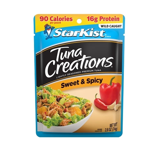 Starkist Tuna Creations Sweet & Spicy, 24 x 2.6 oz Case - Meat, Poultry & Seafood