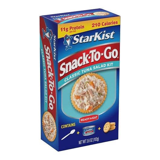 Starkist Kit Ready-To-Eat Original Deli Style Tuna Salad, 12 x 3.6 oz Case - DOT product image 3