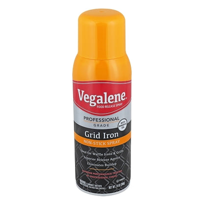 Vegalene Grid Iron Release And Pan Spray, 6 x 14 oz Case - Front/center packaged product image