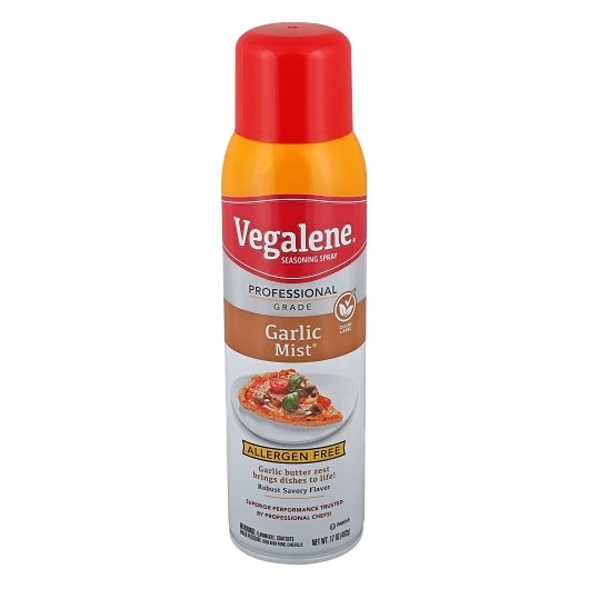Vegalene Zesty Garlic Mist Seasoning Spray Case, 6 x 17 oz Case - Spices Seasonings
