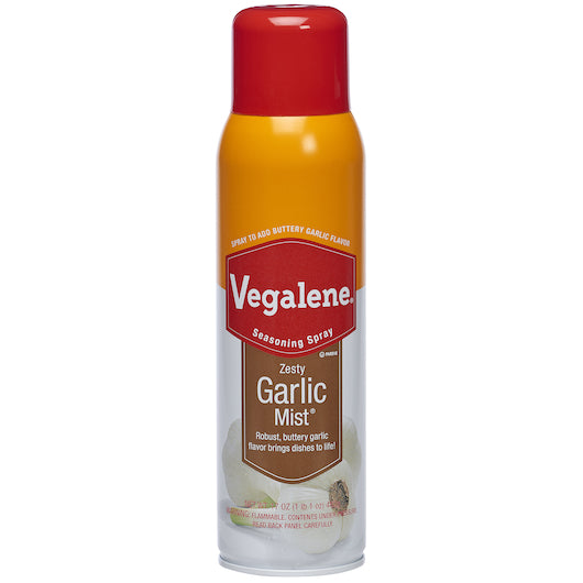 Vegalene Zesty Garlic Mist Seasoning Spray Case, 6 x 17 oz Case - GS1 closed shipping case image