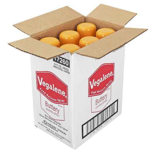 Vegalene Buttery Cooking Spray Case, 6 x 17 oz Case - Pantry Ingredients