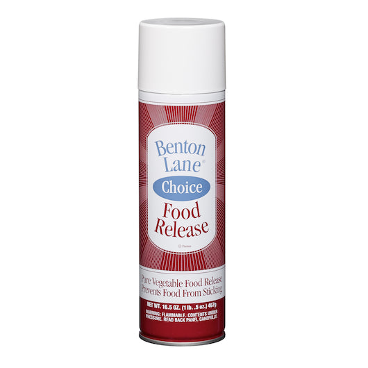 Benton Lane Choice Water Base Pan Spray Aerosol, 6 x 16.5 oz Case - DOT product image 2