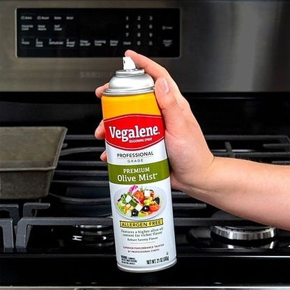 Vegalene Premium Olive Mist Seasoning Spray Case, 6 x 21 oz Case - GS1 product-in-use image