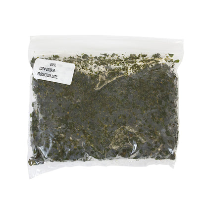 SupHerb Fresh Basil Fresh Chopped Basil, 4 x 8 oz Case - Spices Seasonings